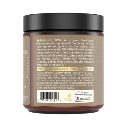 THEAGEHACK 100g NMN Powder - Description