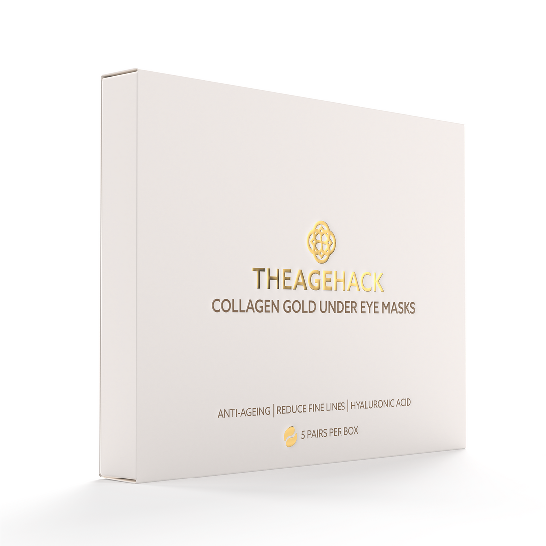 THEAGEHACK Collagen Under Gold Eye Mask - Front